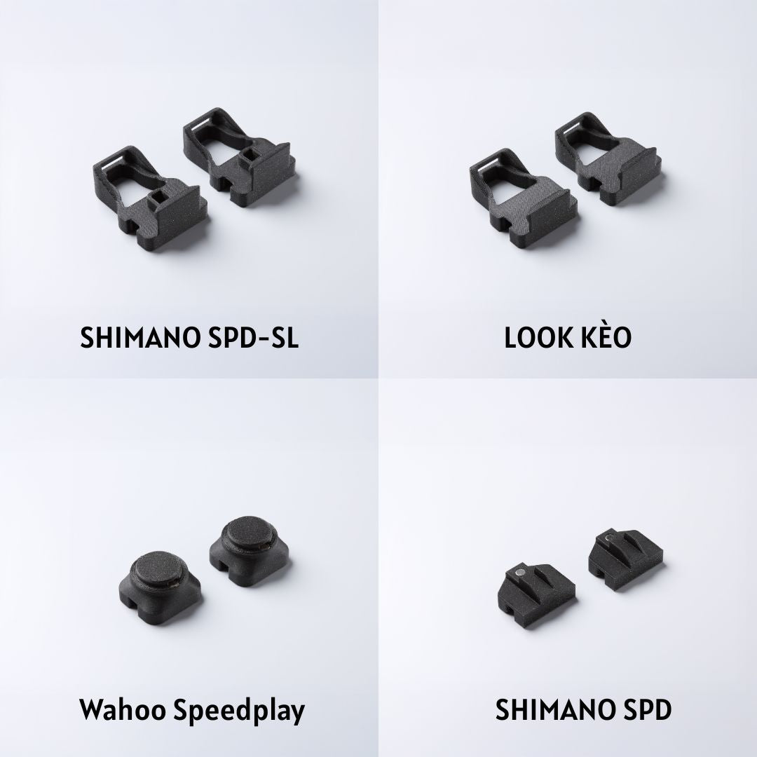 fahrradschuhe klick spd Fahrradschuh Halterung – BIWAMO für Shimano, Wahoo Speedplay, Look Keo